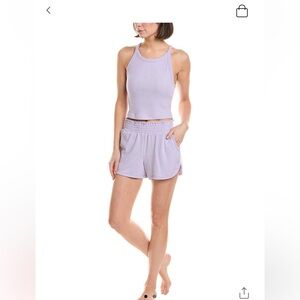 Honeydew Intimates Purple Pajama Set Sleeveless Tank and Shorts